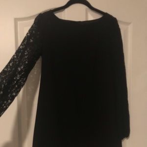 White House Black Market Lace Sleeved Dress